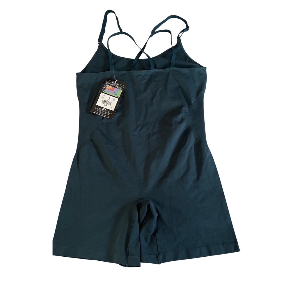 Maidenform Seamless Smoothing Romper Dark Green MST007 XL Shapewear NWT - Picture 2 of 6